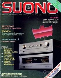rivista SUONO numero 193 giugno 1989