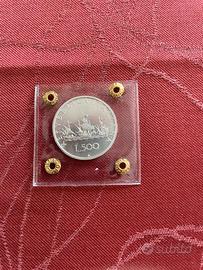 500 Lire Argento 1982 "Caravelle" -FDC
