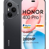 HONOR 400 PRO 12/512GB NUOVI GARANZIA 💯🔥