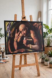 QUADRO TOP ARTISTA AFRICANO 