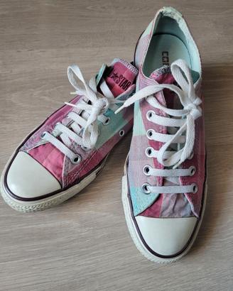 Converse Chuck Taylor All Star rosa azzurre 39