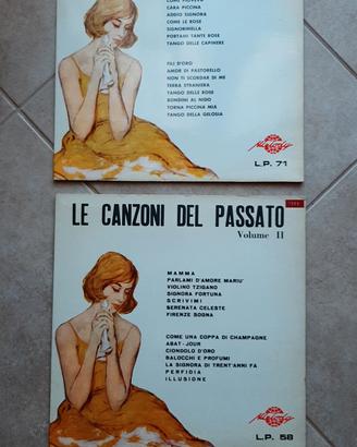 due vinili le canzoni del passato