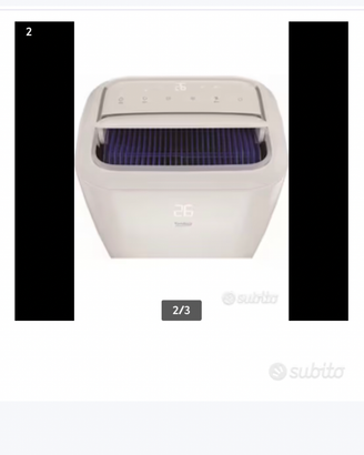 Beko -Climatizzatore Portatile, 12000 Btu