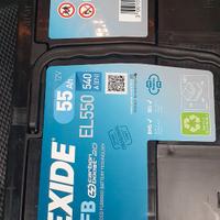 Batteria auto Exide EFB EL550 12V 55Ah nuova