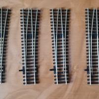 Rivarossi scambi destri N3340 NEM120 scala H0