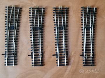 Rivarossi scambi destri N3340 NEM120 scala H0