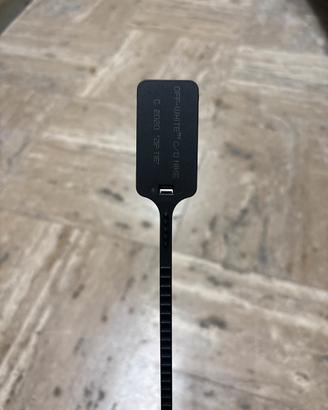 Zip tie ricambio nero off white nike 2020 fascetta