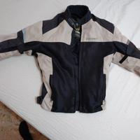 giubbotto moto Befast unisex panna nero M