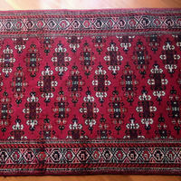 Tappeto turkmeno Yomut alta qualità