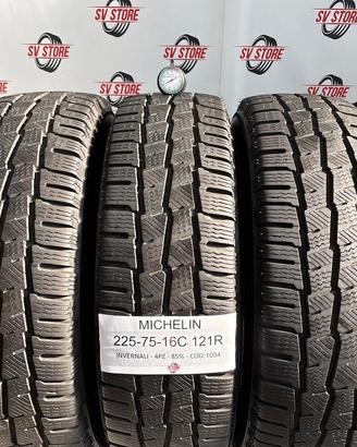 225 75 16C MICHELIN INVERNALI 85%