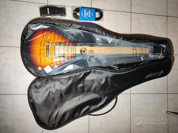 DonnerLP Chitarra Elettrica Kit Sunburst, DLP-124G