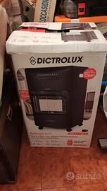 Stufa a gas ed elettrica termoventilata