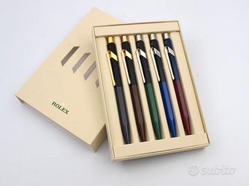 Rolex 5 Penne GMT Caran D'Ache Raro Gadget Nuovo