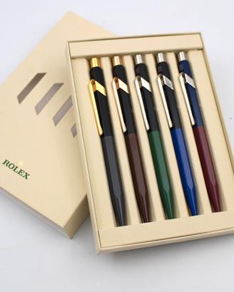 Rolex 5 Penne GMT Caran D'Ache Raro Gadget Nuovo