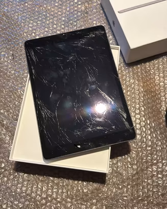 ipad 7th gen 128 gb wifi vetro rotto