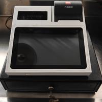 registratore di cassa e cassetto 