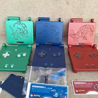 scocche ricambio Gameboy Advance SP Pokémon 