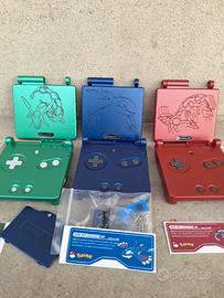 scocche ricambio Gameboy Advance SP Pokémon 