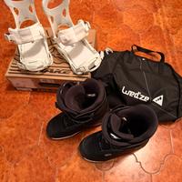Attacchi Drake King L/Scarponi Snowboard Wedze 43