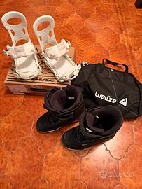 Attacchi Drake King L/Scarponi Snowboard Wedze 43