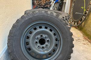 Cerchi + gomme Fiat Panda 141