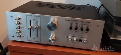 amplificatore Scott A 407 suono caldo vintage 