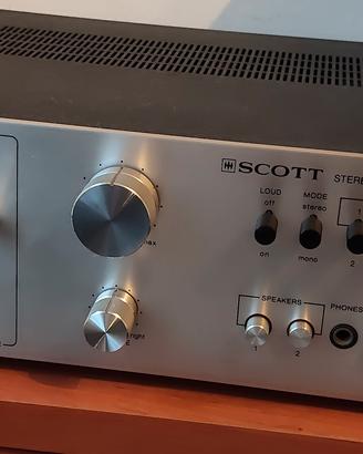 amplificatore Scott A 407 suono caldo vintage 