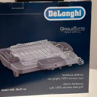 De Longhi Barbecue griglia elettrica, nuovo