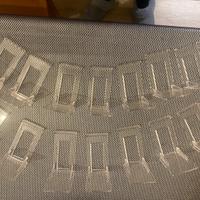 Espositori quadrati per piatti