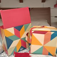 Just pochette con portachiavi in scatola