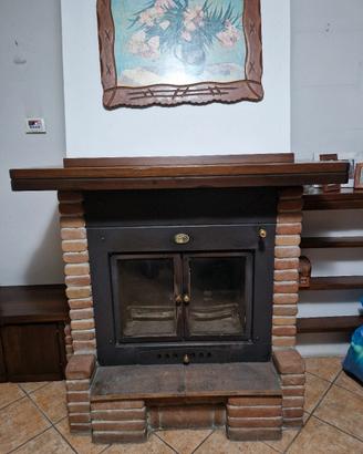 termocamino a legna
