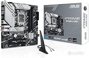 ASUS PRIME B760M-A WIFI Scheda madre Intel B760, L