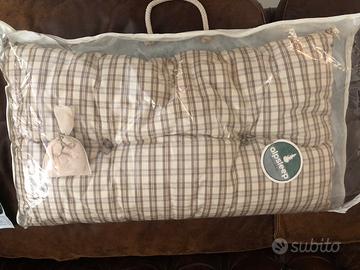 Cuscino  fibra di mais e riccioli legno di Cirmolo