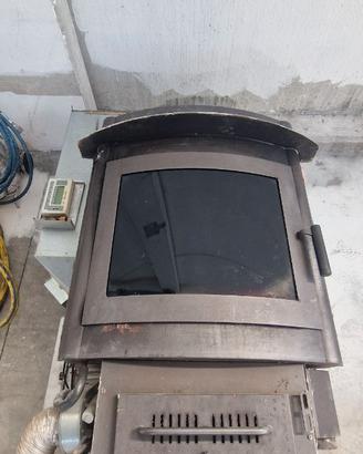 Termocamino combinato JollyMec Foghet Idro