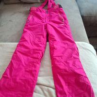 Pantalone da sci bambina 7 8 anni