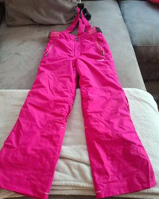 Pantalone da sci bambina 7 8 anni