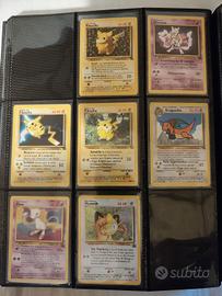 Lotto carte pokemon promozionali black star 