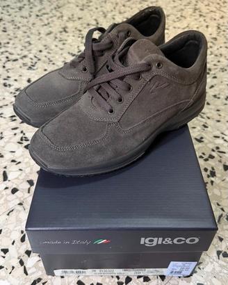 Igi&Co scamosciate grigio tg.40