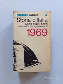 Storia d'Italia Denis Mack Smith Laterza 1969