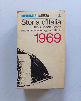 Storia d'Italia Denis Mack Smith Laterza 1969