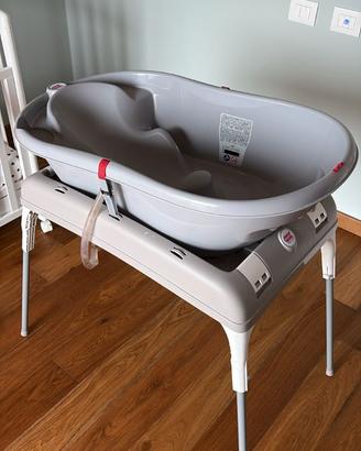 Vaschetta bagnetto neonato OK Baby con supporto