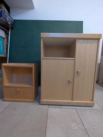 mobiletto bagno+pensile