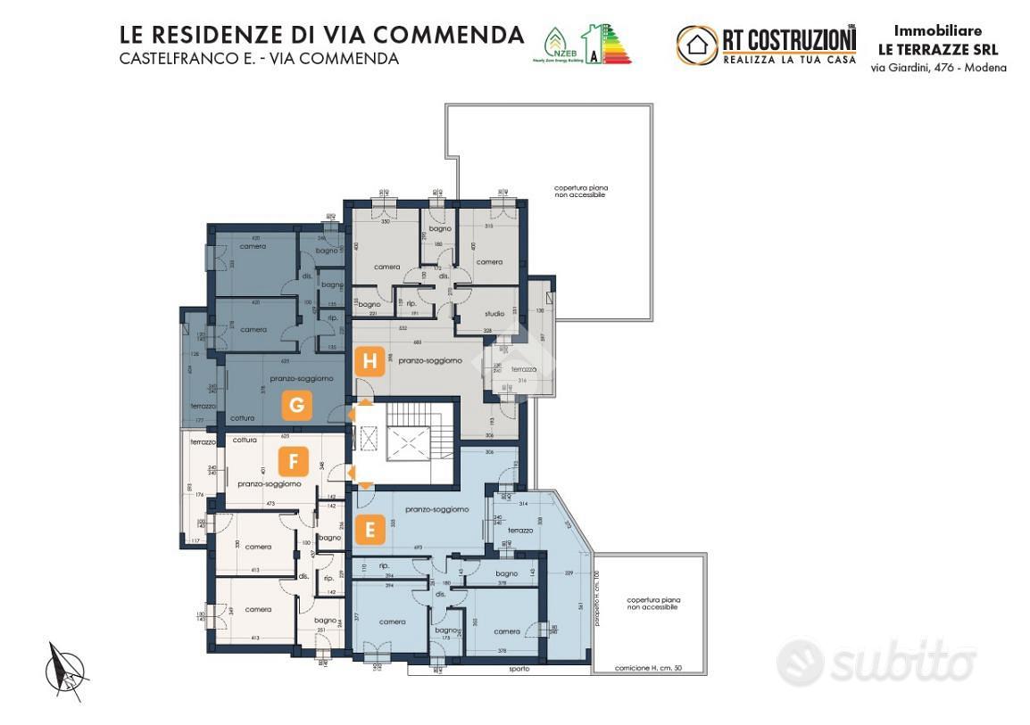 4 LOCALI A CASTELFRANCO EMILIA - Altro