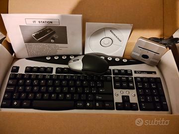 TASTIERA-MOUSE  SENZA FILI