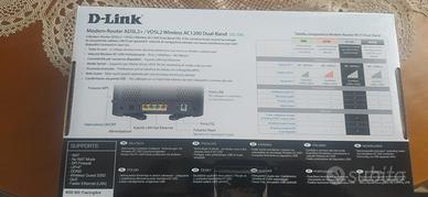 Modem Router D-Link DSL-3782 AC1200 Dual Band
