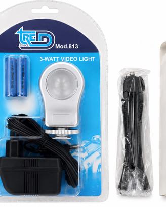 Lampada Video LED TRED Mod. 813 – 3 Watt