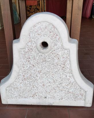 Parete per fontana a muro