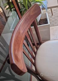 sedie bistrot 4 stecche, basi tavolo, piano tavolo