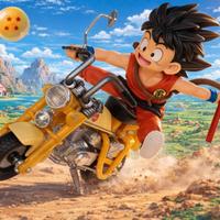 action figures goku bambino 