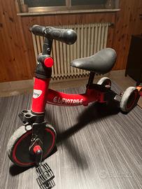 Triciclo e cavallino gomma